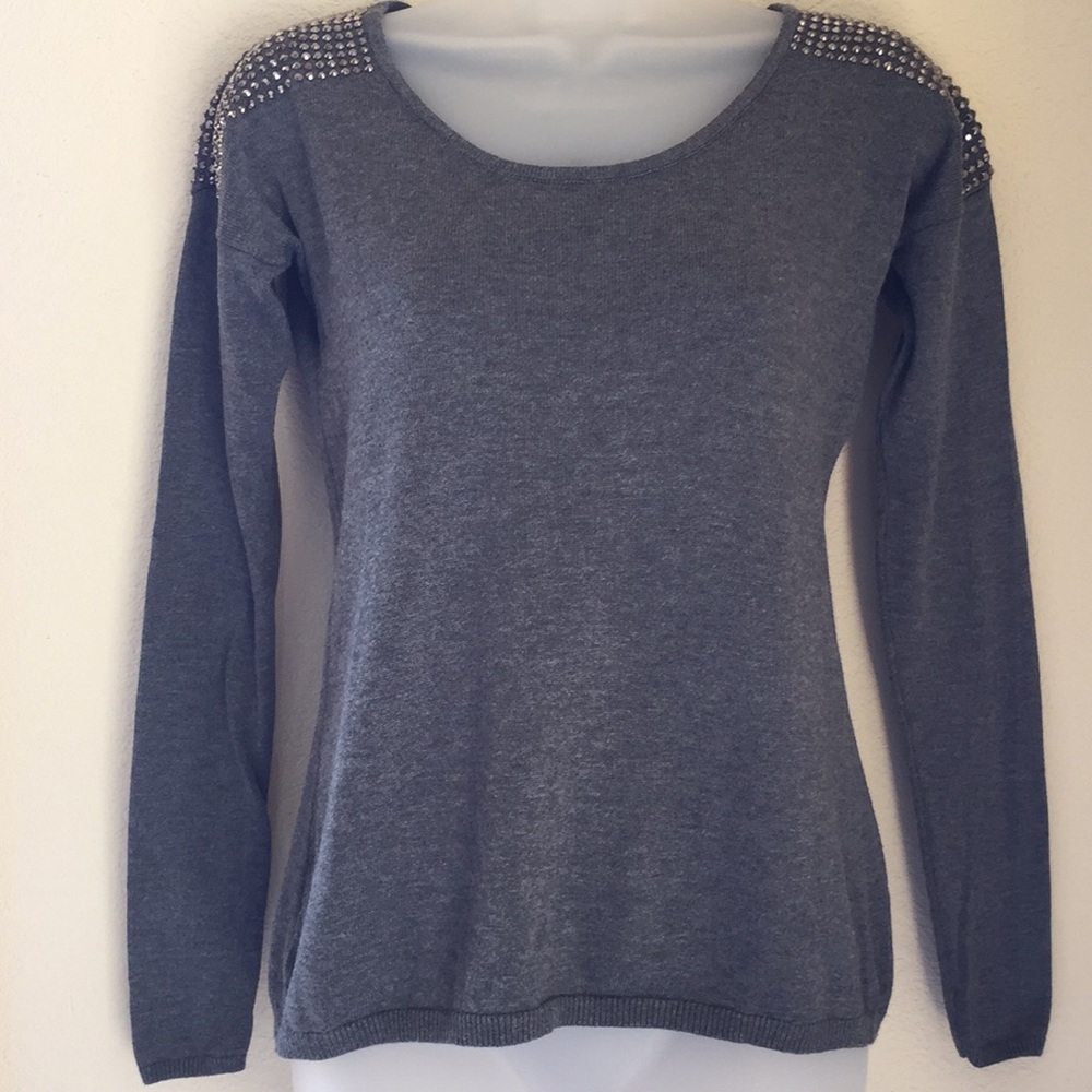 💙Express Rhinestone Sweater